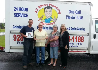 Slide of All About Plumbing Services