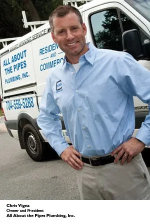 Slide of All About the PIpes Plumbing