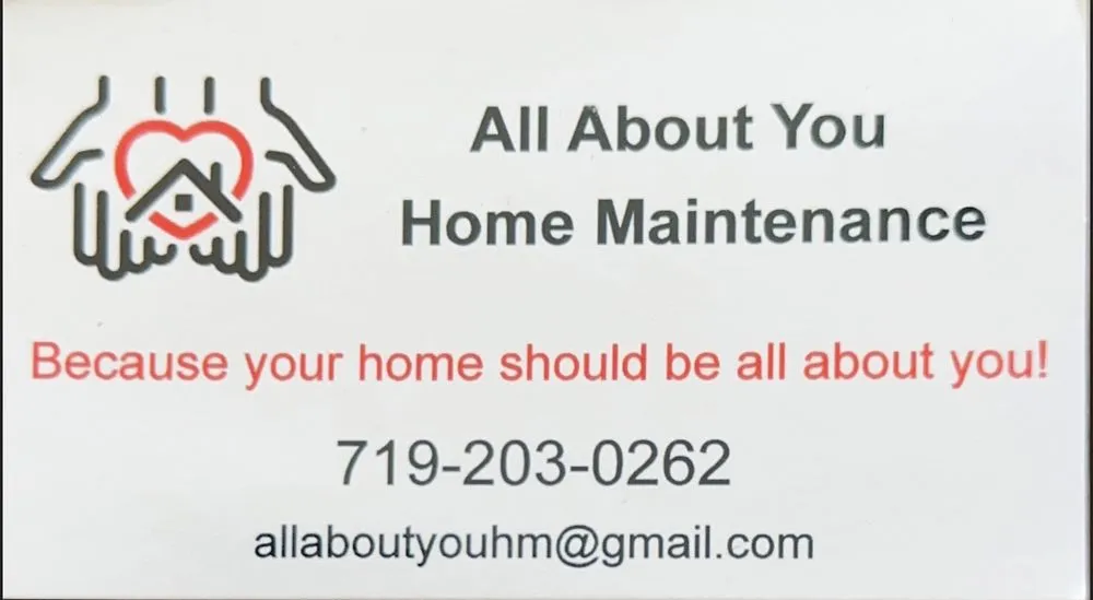 Slide of All About You Home Maintenance