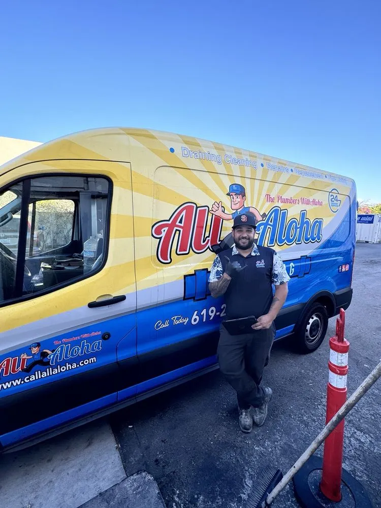 Slide of All Aloha Plumbing - San Diego