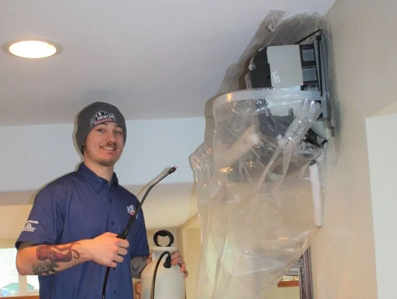 Slide of All American Home Service