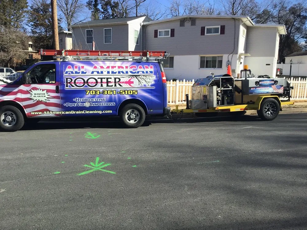 Slide of All American Jetting & Drain Services