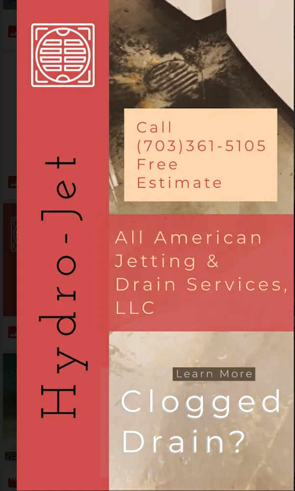Slide of All American Jetting & Drain Services