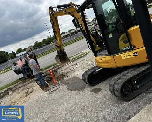 All American Plumbing Logo