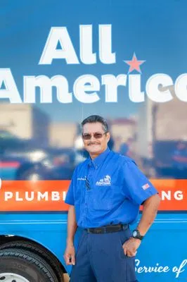 All American Plumbing Heating & Air Logo