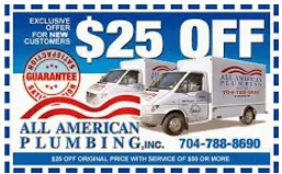 Slide of All American Plumbing