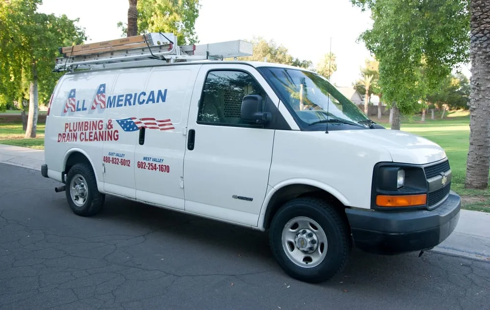 Slide of All American Plumbing