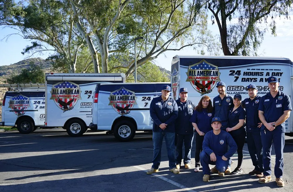 Quality pipe repair experts serving Poway, CA - All American Plumbing