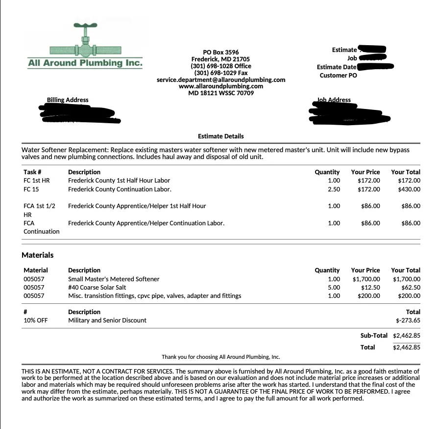 Slide of All Around Plumbing