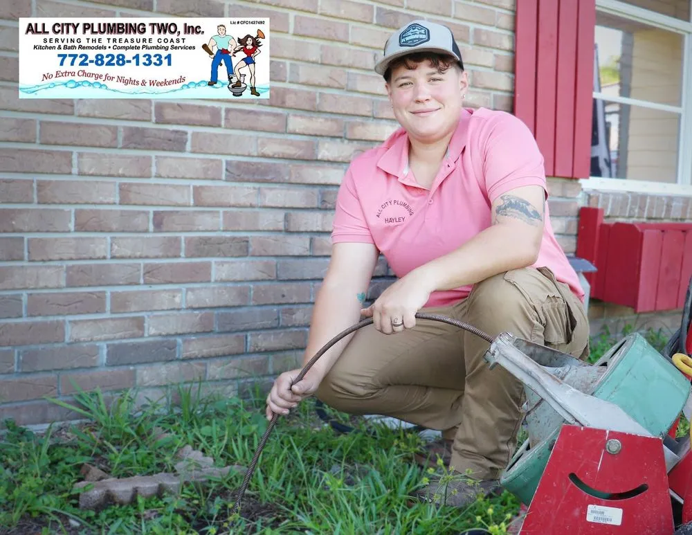 Affordable drain cleaning in Port St. Lucie, FL by All City Plumbing Two Inc.