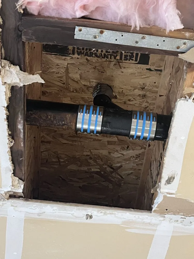 Slide of All clear plumbing rooter and water heaters