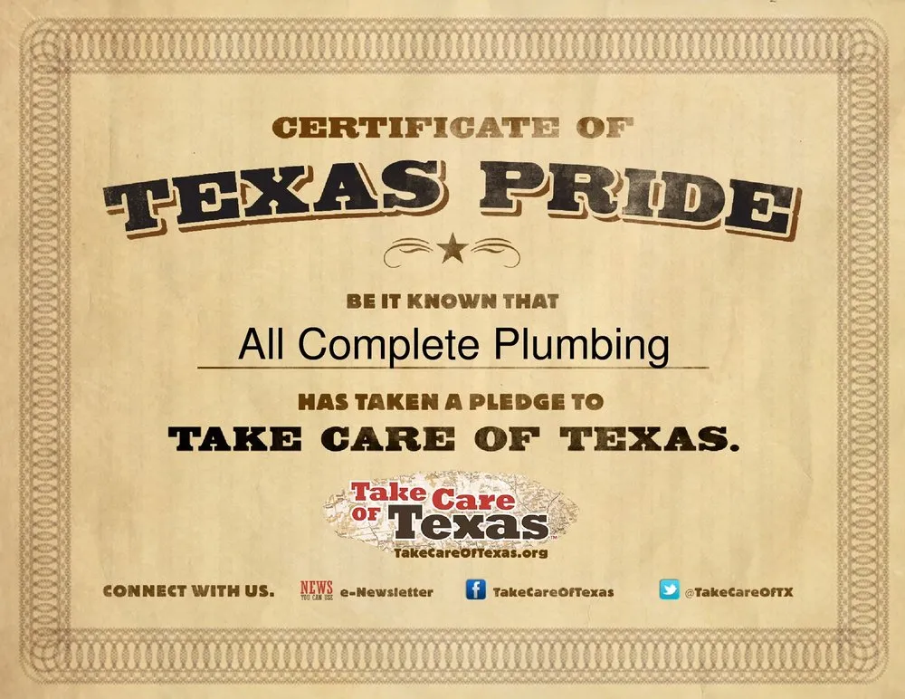 Slide of All Complete Plumbing