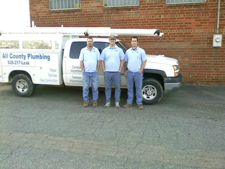 Slide of All County Plumbing