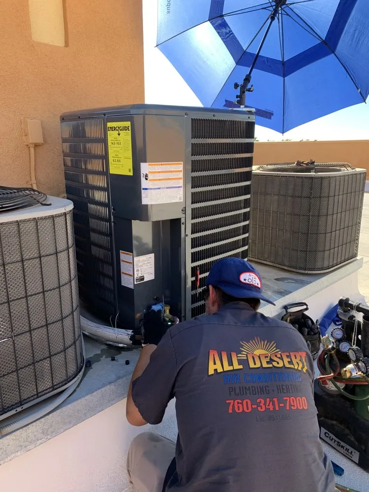Professional water heater service service in Palm Desert, CA - All Desert Plumbing, Heating & A/C
