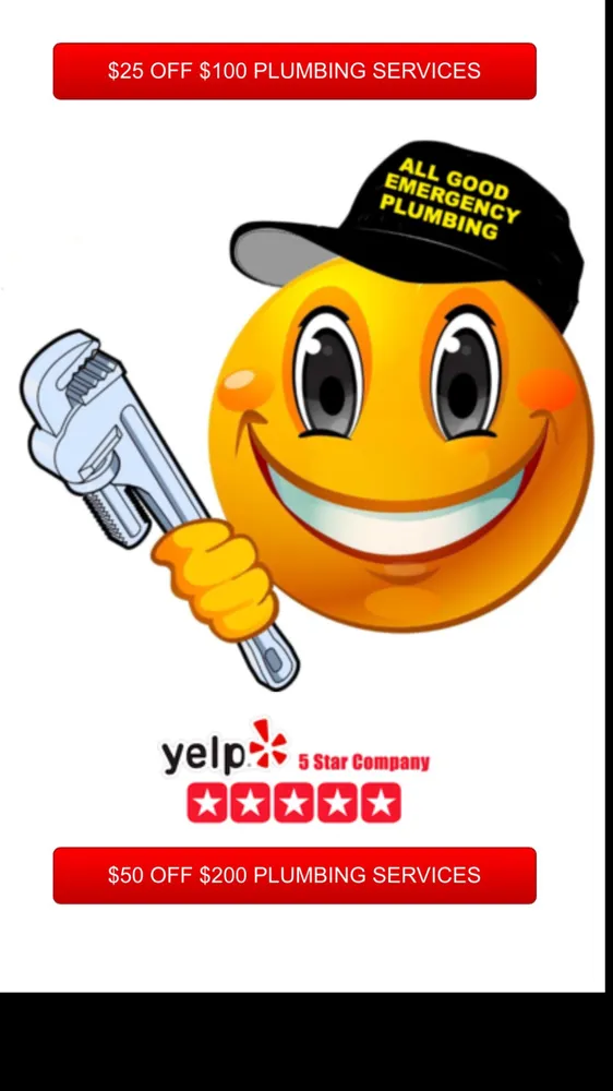 Slide of All Good Emergency Plumbing