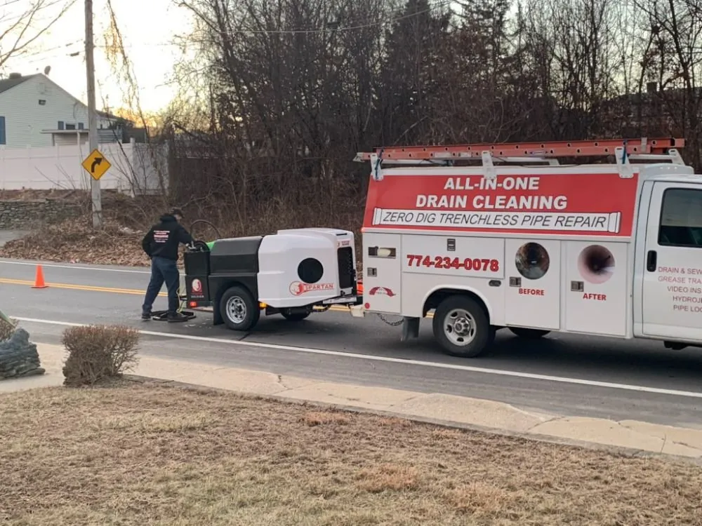 Slide of All In One Drain Cleaning