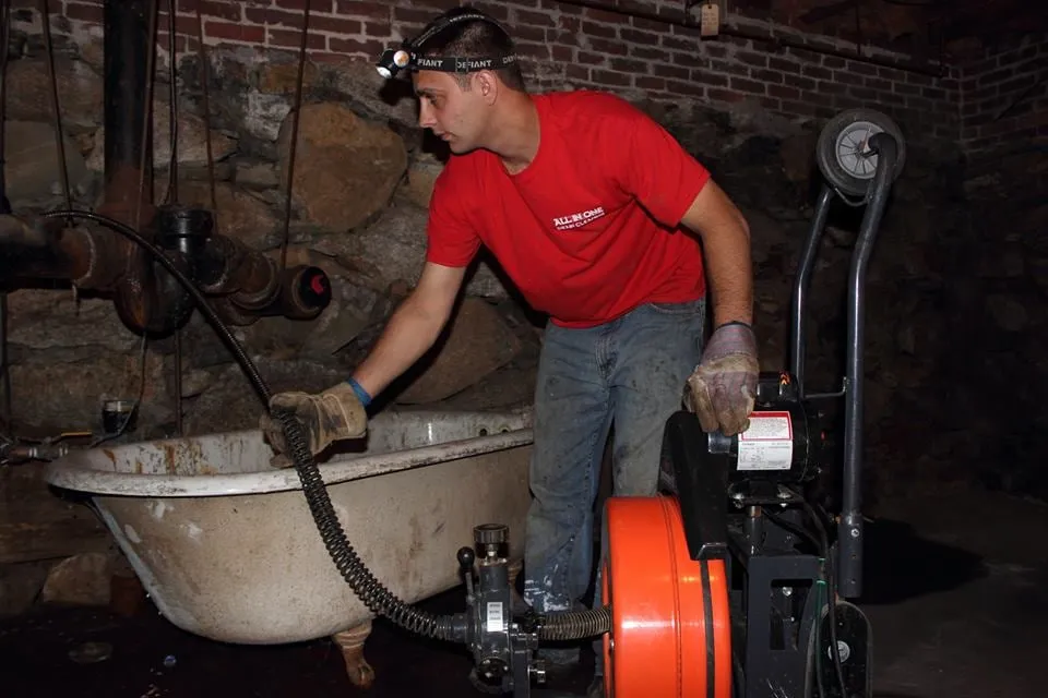 Slide of All In One Drain Cleaning