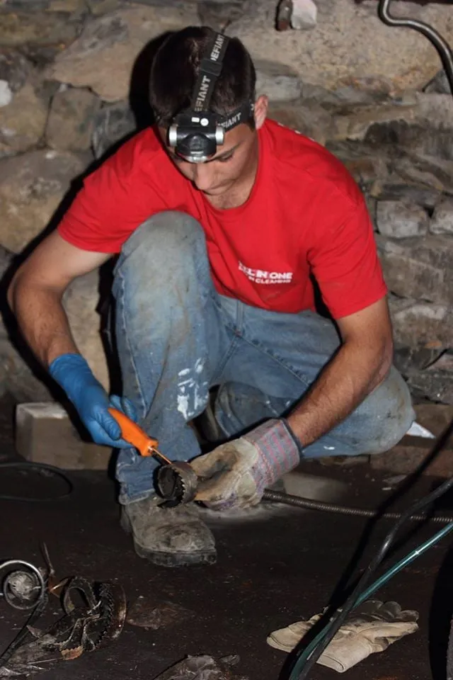 Slide of All In One Drain Cleaning