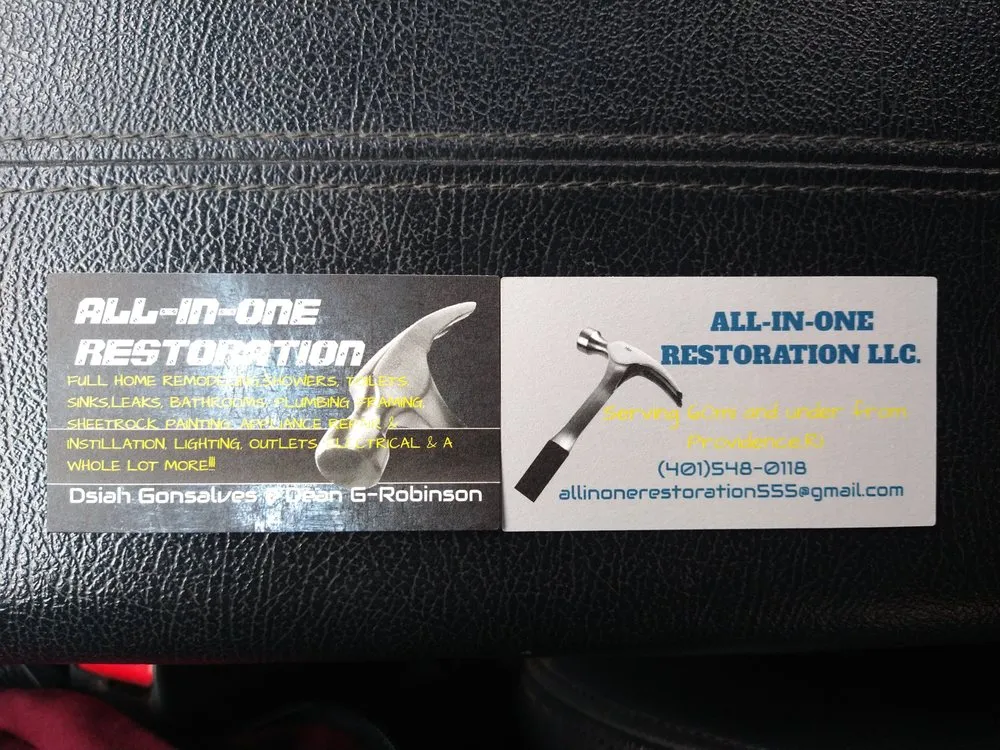 Slide of All-In-One Restoration