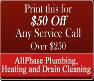 Slide of All Phase Plumbing Heating & Drain Cleaning