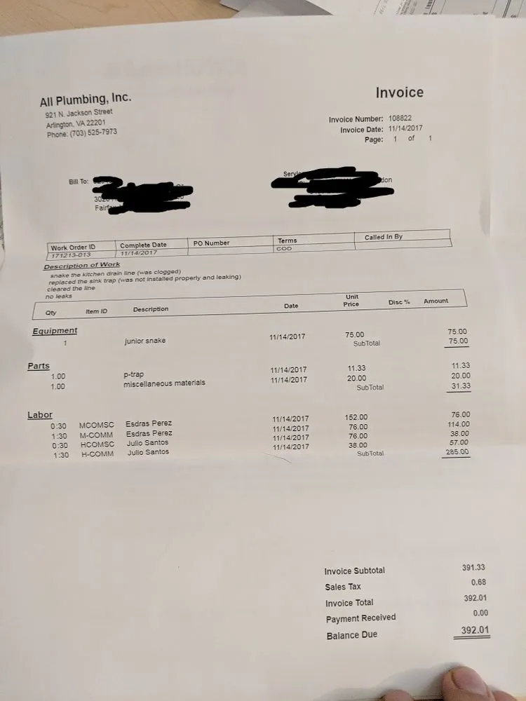 Slide of All Plumbing