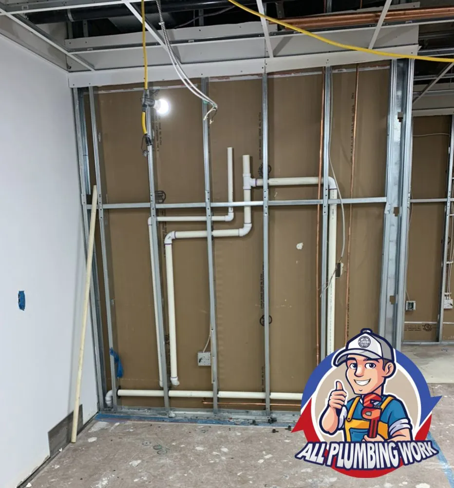 Slide of All Plumbing Work