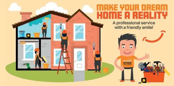 All Points Home Improvement and Facilities Management Logo