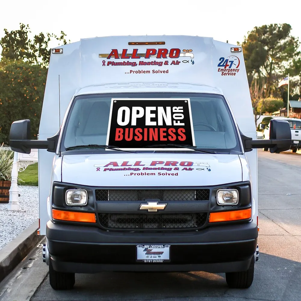 Affordable plumbing repair for homes in Ontario, CA by All Pro Cooling, Heating, Plumbing & Electrical