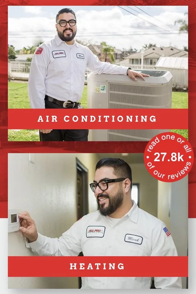 Reliable pipe repair experts serving Ontario, CA - All Pro Cooling, Heating, Plumbing & Electrical