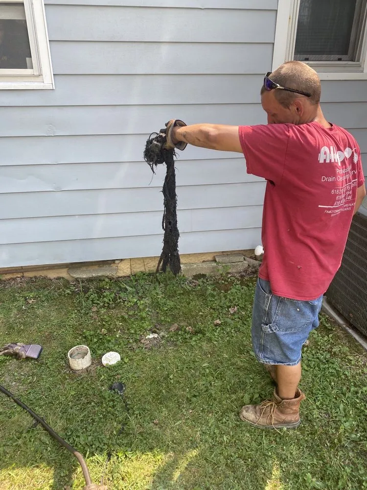 Slide of All Pro Drain Cleaning