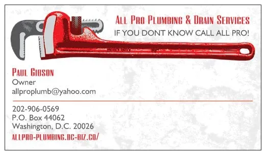 All Pro Plumbing & Drain Services Logo