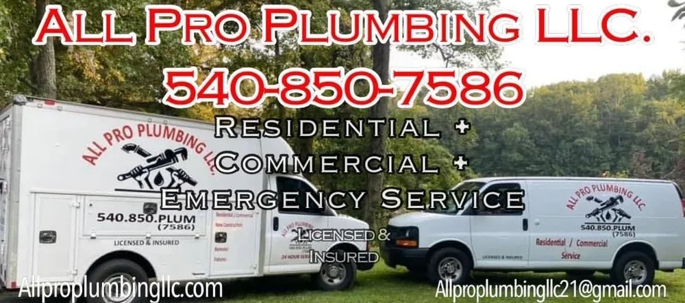 Slide of All Pro Plumbing