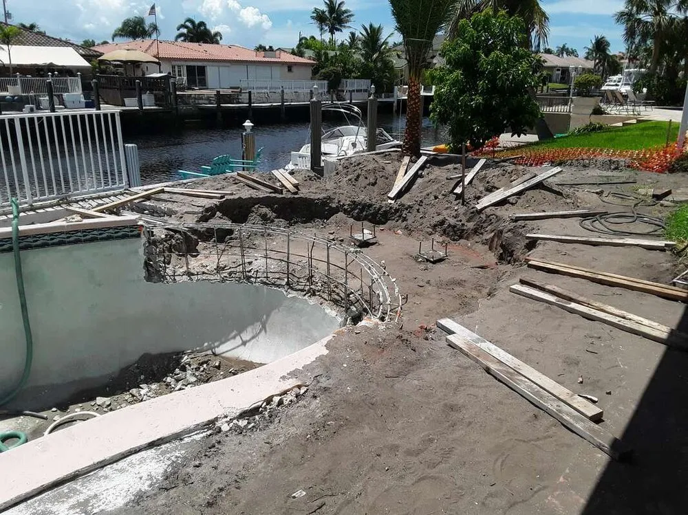 Slide of All Pro Pools & Pavers