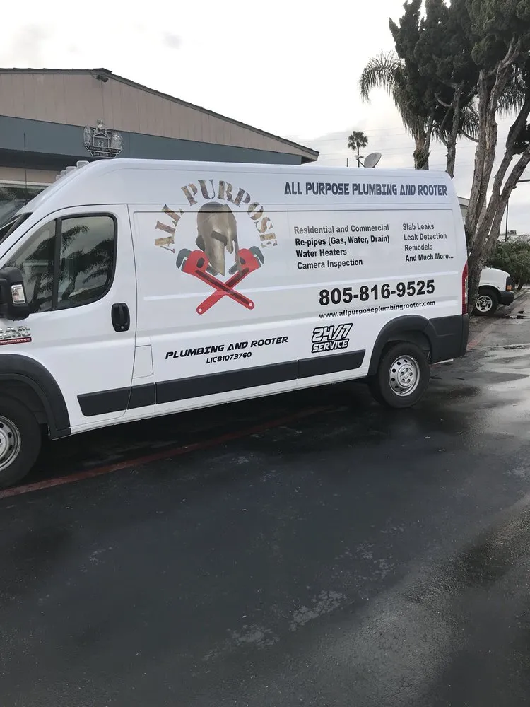 Trusted drain cleaning for homes in Oxnard, CA by All Purpose Plumbing and Rooter