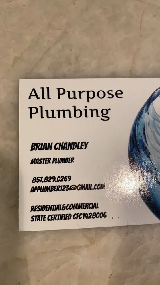 Slide of All Purpose Plumbing
