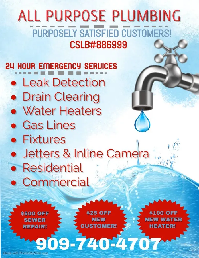 Slide of All Purpose Plumbing