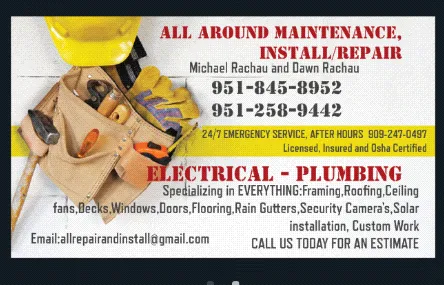 Expert water heater service for homes in Banning, CA by All Repair and Install Electrical Plumbing