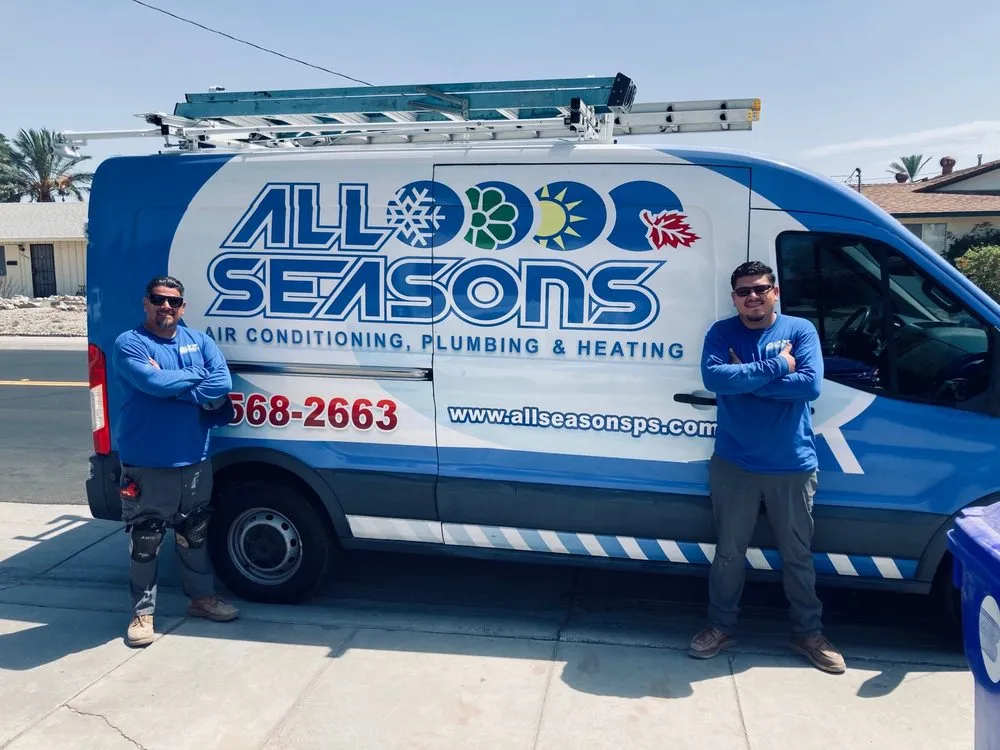 Slide of All Seasons Air Conditioning, Plumbing & Heating