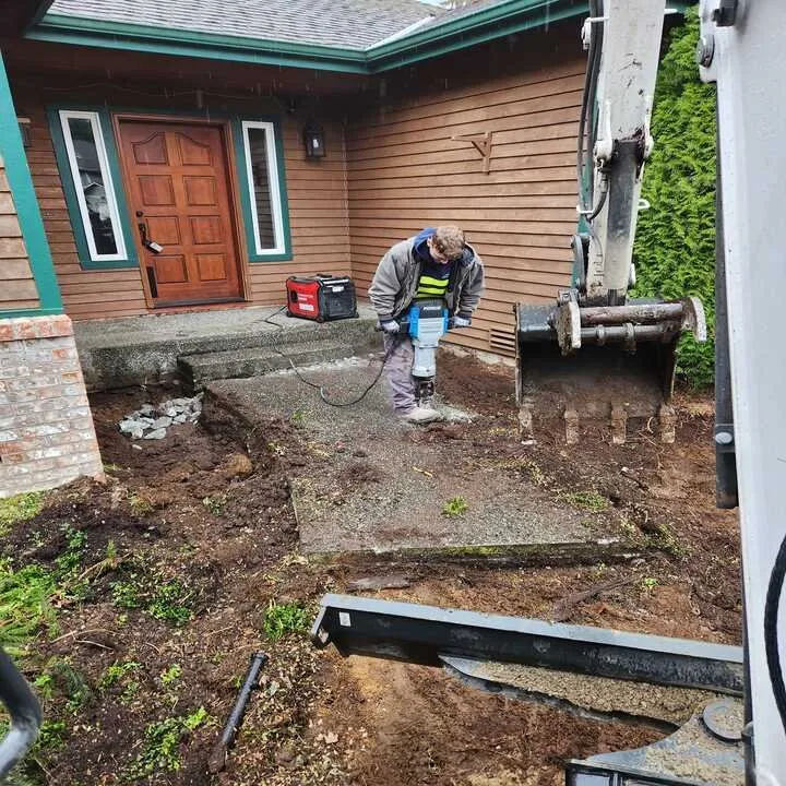 Affordable plumbing repair for homes in Arlington, WA by All Seasons Earthworks