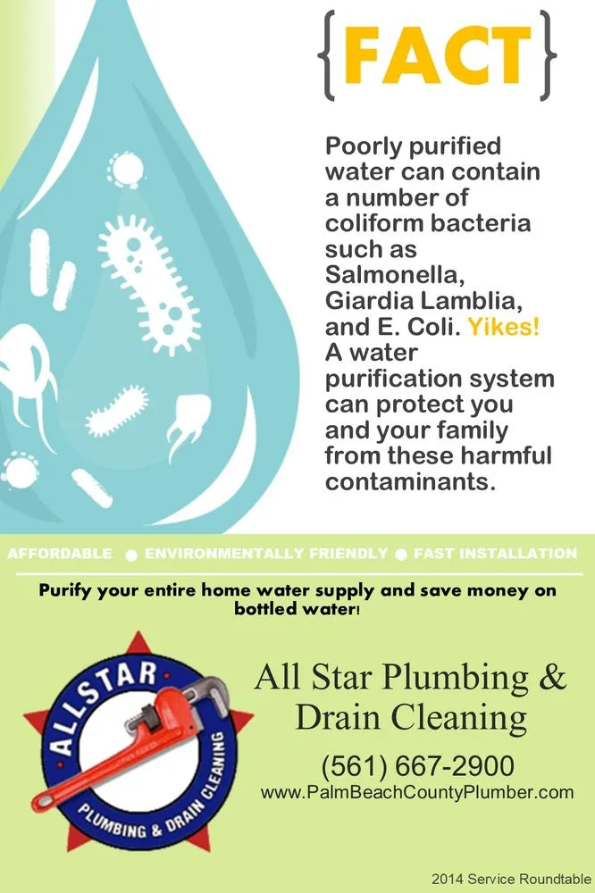Reliable drain cleaning service in West Palm Beach, FL - All Star Plumbing and Air