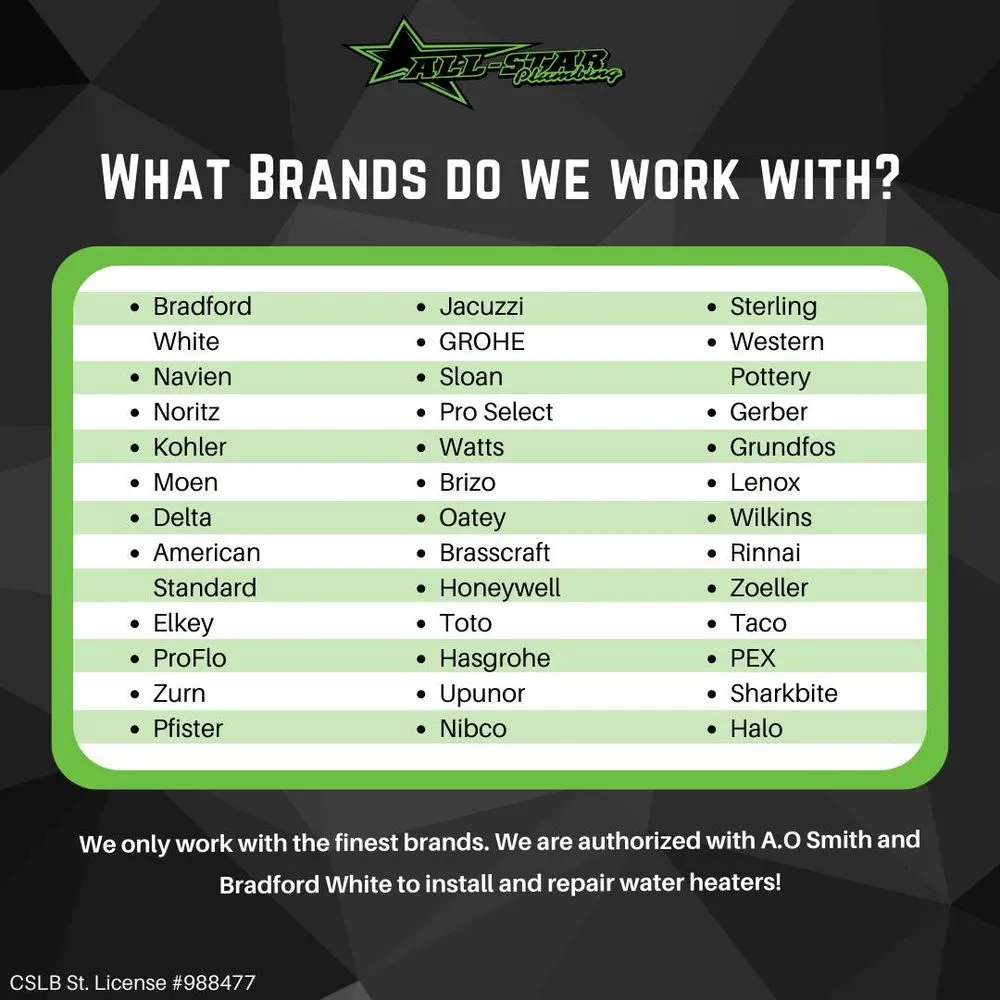 Slide of All-Star Plumbing