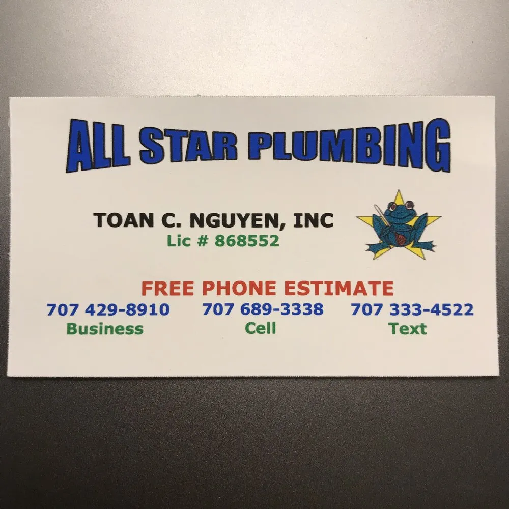 Slide of All Star Plumbing
