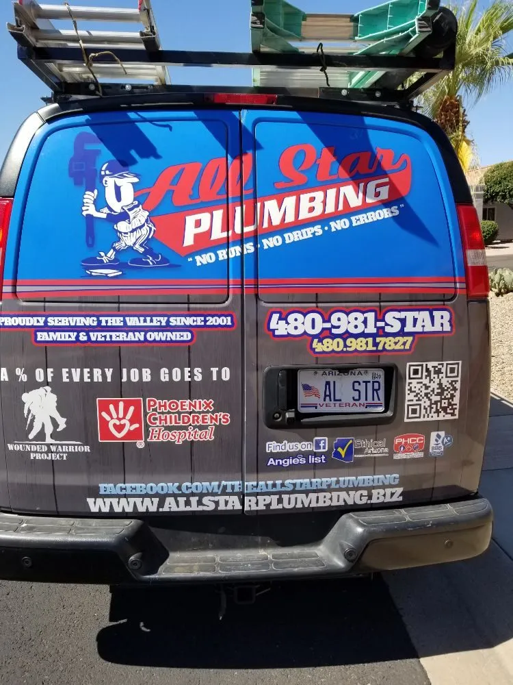 Slide of All Star Plumbing