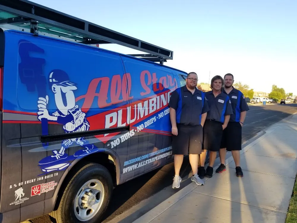 Slide of All Star Plumbing