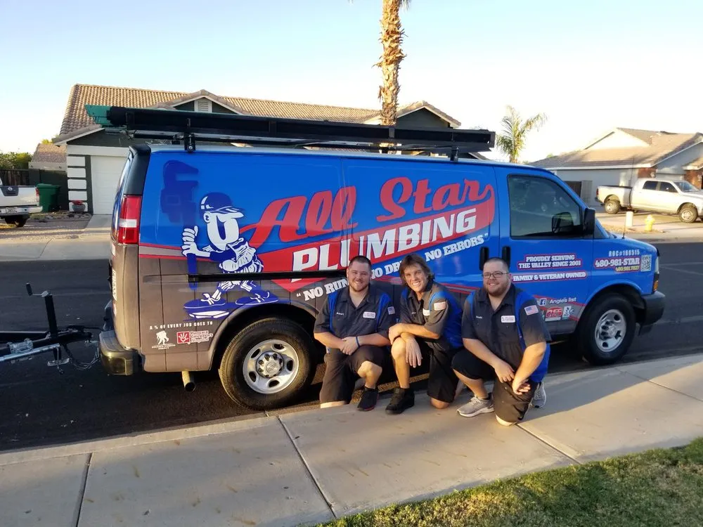 Slide of All Star Plumbing
