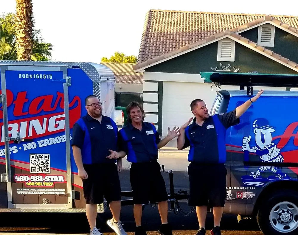 Slide of All Star Plumbing