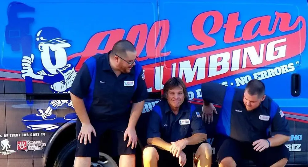 Slide of All Star Plumbing