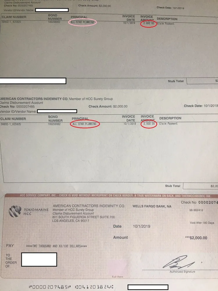 Slide of All Star Plumbing