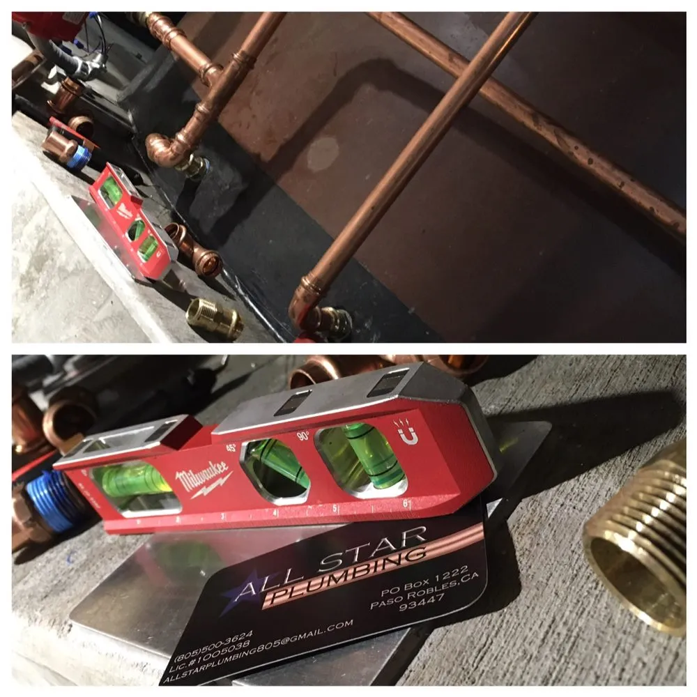 Slide of All Star Plumbing