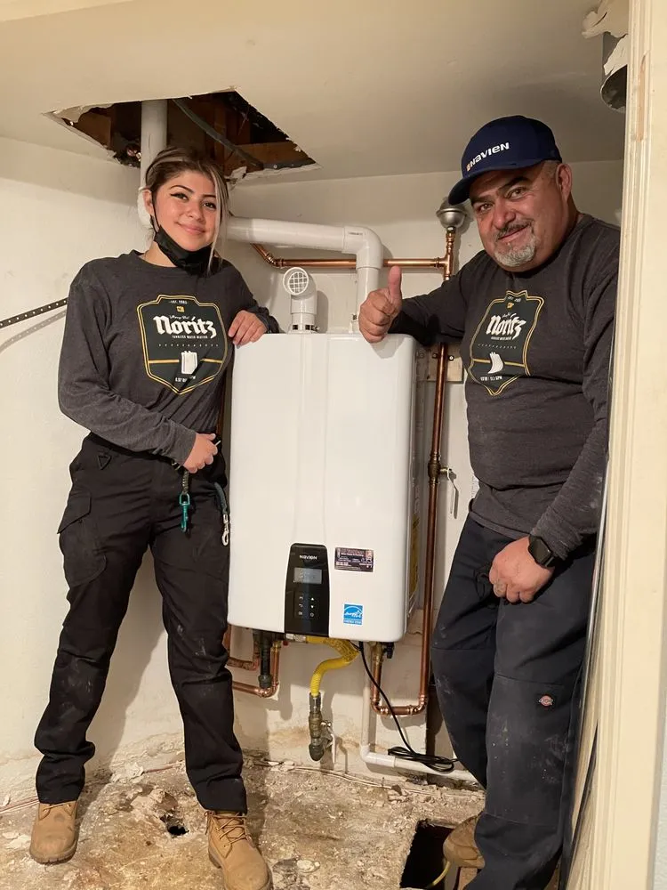 Slide of All Tankless Water Heater & Plumbing